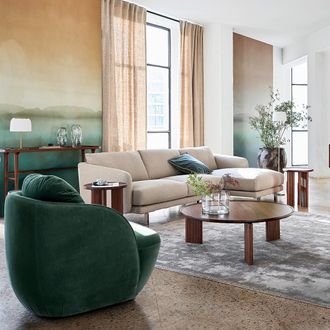 AM.PM Console in massief notenhout Magosia