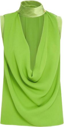 Elisabetta Franchi Georgette-Oberteil