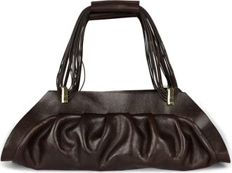 Jeffrey Campbell Mothership Leather Handbag in Brown at Nordstrom