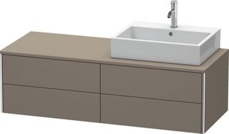 Duravit Duravit - Meuble Sous-lavabo Xsquare 140,0 X 54,8 Cm, 4 Tiroirs