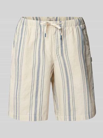 Blend Regular Fit Shorts mit Tunnelzug Modell MILES in Rauchblau, Gr&ouml;&szlig;e XXL