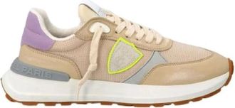 Philippe Model Antibes Sneakers - Dames - Sneakers - Beige - 36 EU - Nylon - Schoenen