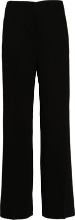 Seventy straight trousers - women - Elastane/Viscose - 44 - Black