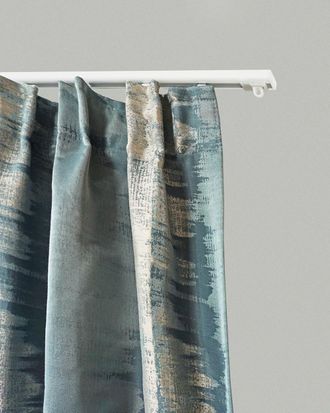 Garesa Gardinenschiene »100« 1 läufig-läufig Wunschmasslänge schlichte Aluminium-Innenlaufgarnitur, verlängerbar, Deckenmontage