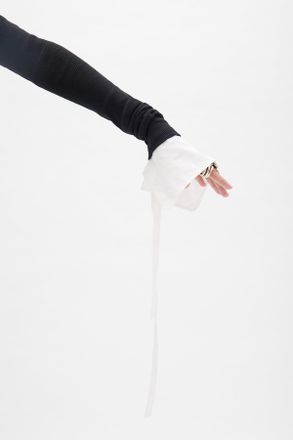 Ann Demeulemeester Leda Cuffs With Foulard