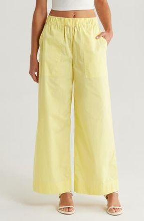 SIMKHAI Arden Pull-On Pants in Pineapple at Nordstrom Rack, Size X-Small