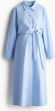 H&M MAMA Before & After Blusenkleid - Blue