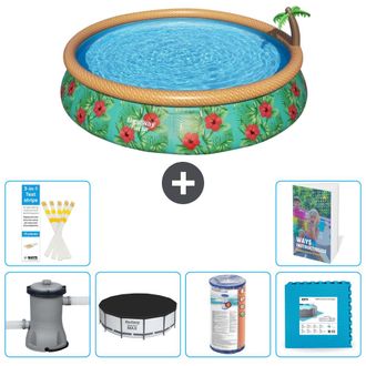 Bestway Piscina Bestway Fast Set Redonda - 457x84 Cm - 7-piezas S254