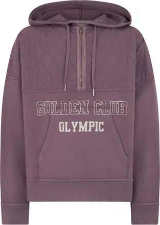 Golden Goose Light Purple Graphic Hoodie