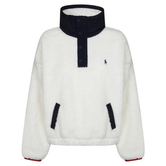 Polo Ralph Lauren Dames, Sport, Wit, Maat: S Fleece