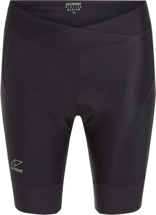 Protest Sporthose PROTEST Bike shorts PRTELBE, Damen, Gr. L, EURO, schwarz (true schwarz), Obermaterial: 80% Polyamid PA. 20% Elasthan EL., Hosen Sporthose