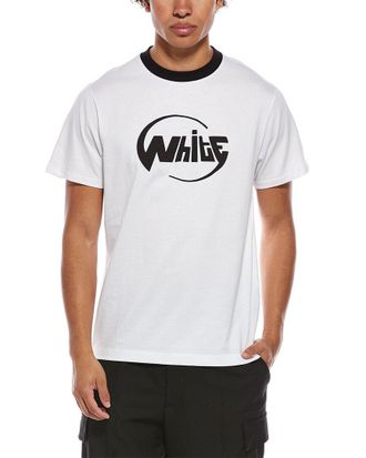 Off-white Slim Fit Globe Logo T-Shirt