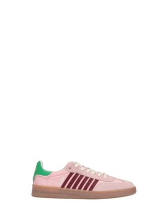 Dsquared2 Light Pink Color Block Sneakers