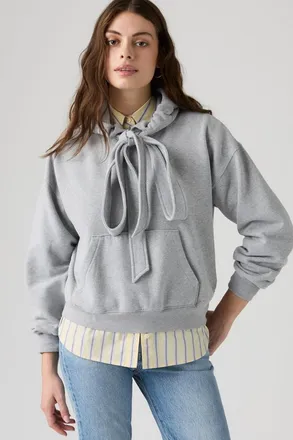 Levi's Vintage Tied-Up Hoodie - Donna - XS - Grigio / Medium Grey Heather B12b
