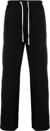 Les Tien drawstring-fastening waist trousers - men - Cotton - S - Black