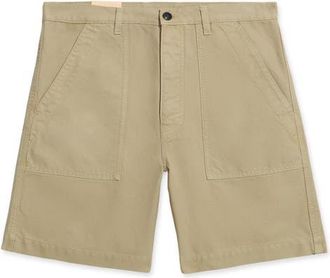 Fortela Rebel Cotton Pocket Bermuda in Khaki at Nordstrom, Size 30 Eu