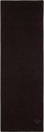 Diesel K-Coder Sjaal - Heren - Wintersjaals - Zwart - ONE Size - Katoen - Accessoires