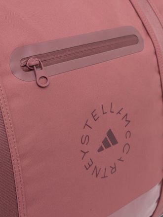 adidas by Stella McCartney Logo-Embroidered Tote Bag - Burgundy