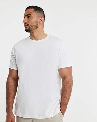 Jacamo Pure Cotton Crew Neck T-Shirt