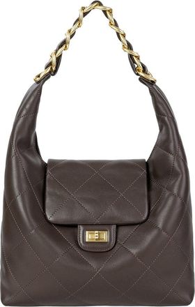 Tiffany & Fred Quilted Leather Hobo Bag