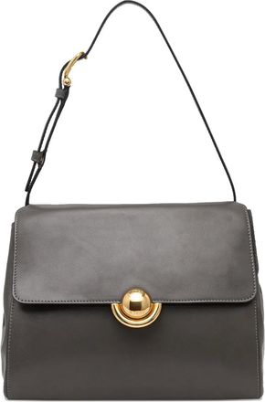 Furla Domus leren schoudertas - Grijs