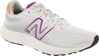 New Balance Womens 520 V8 Running Shoe, Grey Matter/Purple Fuchsia/Copper, 7.5 Wide