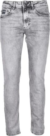 Versace Jeans Couture Heren, Jeans, Grijs, Maat: W38 Katoen