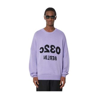 032c Heren, Truien, Paars, Maat: XL