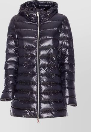 Herno hood detail a-shape down jacket