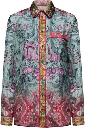 Pierre-Louis Mascia Shirts, female, Multicolor, Size: M Aloe Longsleeve Shirt