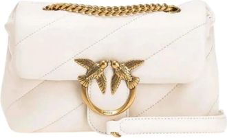 Pinko Mujer, Bolsos, Blanco, Talla: ONE Size