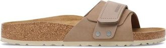 Birkenstock Oita Suede Leather Sandalen für Damen | beige/braun