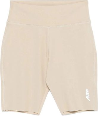 Autry Biker Shorts - Dames - Bermuda - Beige - XS - Polyester - Korte Broeken
