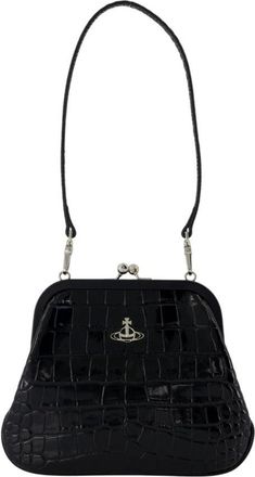 Vivienne Westwood Shoulder Bags, female, Black, Size: ONE SIZE Viviennes Clutch