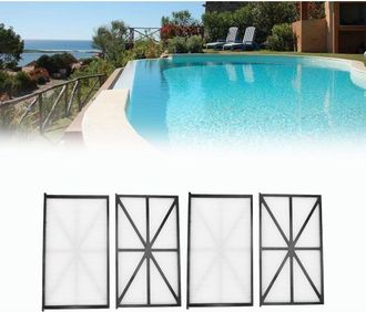 Elle Paquete De 4 Filtros Para Limpiafondos Rob&oacute;ticos - Cartuchos De Filtro Lavables Para Tigershark Y Sharkvac - Filtraci&oacute;n Mejorada - Rcx70101