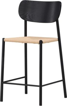 VE DESIGN Design Barstuhl Polly, Schwarz/Beige