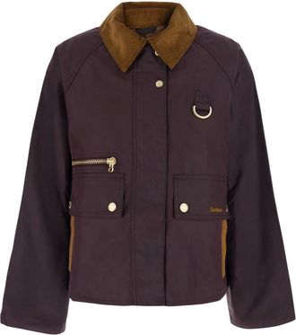 Barbour Dames, Jassen, Paars, Maat: XS