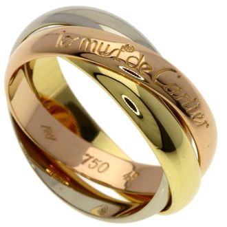 Cartier Yellow Gold (18K) Pink Gold (18K) White Gold (18K) Band Ring (Pre-Owned)