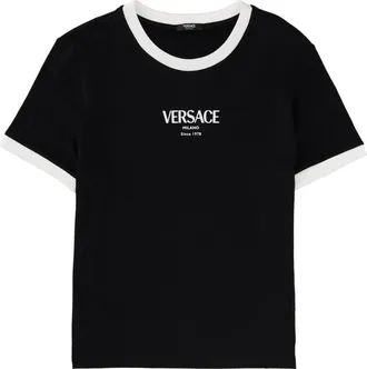 Versace T-Shirt mit Logo