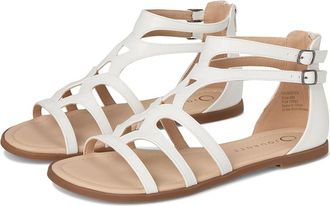 Journee Collection Genneva Womens Sandals White : 7.5 M, Synthetic