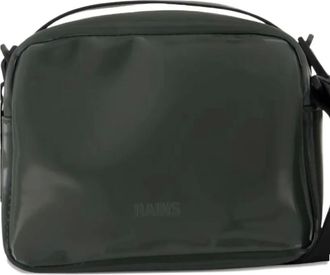 Rains Borsa a tracolla con logo - Verde