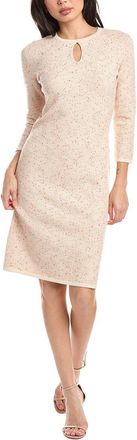St. John Pebble Dash Knit Midi Dress