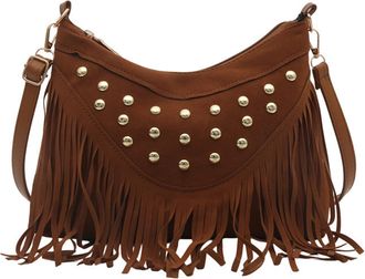 Generic Womens Cross-Body Bags Cross Body Bag Women for Work, Office Color Matching Fashion Pattern Lace Deer Mobile Phone Bag & Wallet