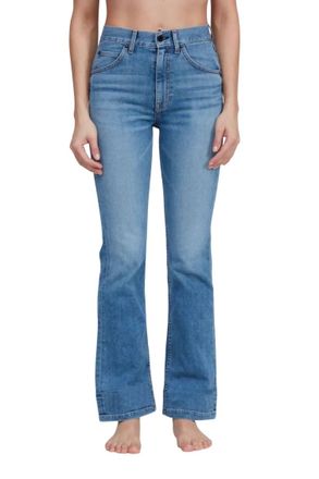 ASKK NY High Rise Boot Jean In Mammoth