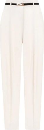 Max Mara Broeken, Dames, Beige, 2Xs, Wol, Briose Broek