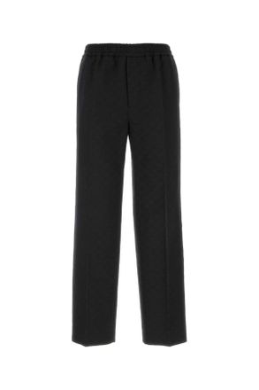 Gucci Black Cotton Blend Pant
