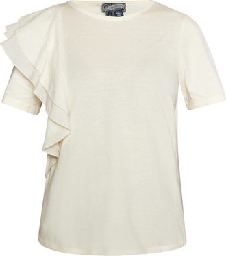 Dreimaster Dreimaster T-shirt Dames wolwit