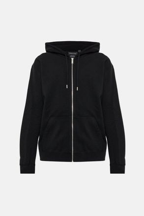 Canada Goose LOON FULL ZIP HOODED TOP Size: XL, colour: BLACK