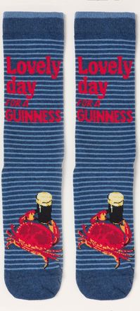 Fat Face FatFace Navy Guinness Crab Socks