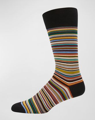 Paul Smith Mens Multi-Stripe Socks